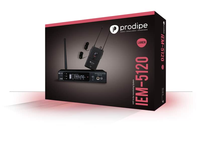 PRODIPE MONITOR PRODIPE INALÁMBRICO MONO IEM5120 UHF image 1