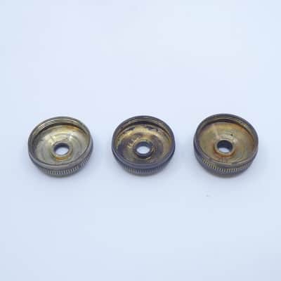 Adams F1 Flugelhorn Bottom Valve Caps in Vintage Antique Lacquer image 2