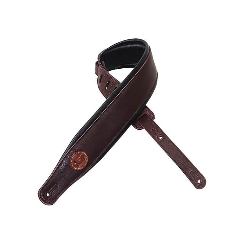 Levy's MSS2 Garment Leather 3" Guitar Strap image 2