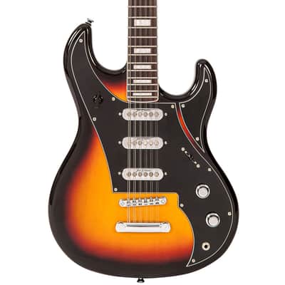 Rapier Saffire 12 String Electric Guitar ~ Sunburst image 4
