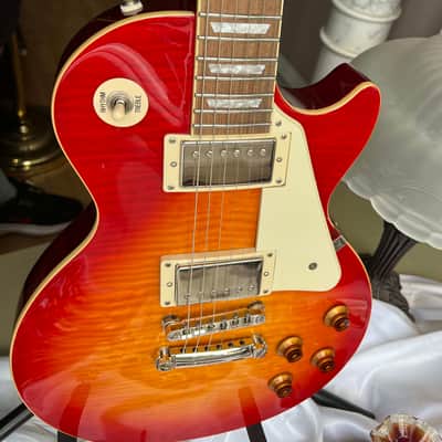 2018 Epiphone Les Paul Standard Pro Cherry Sunburst, PRO SETUP/SERVICED w/Case~*SALE*~SEE VIDEO image 21