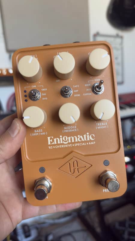 Universal Audio Enigmatic '82 Overdrive Special Amp 2024 - Present - Gold image 1