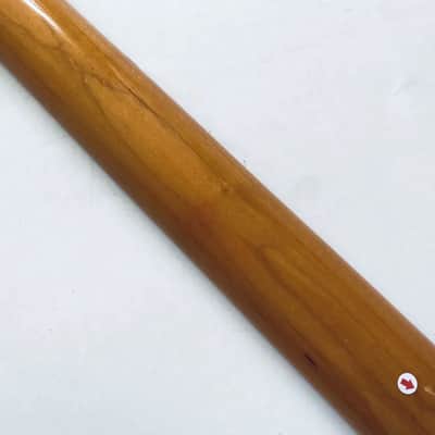 Tagima Orange Gloss Finish Strat Style Guitar Neck, 22 Frets Fingerboard image 8