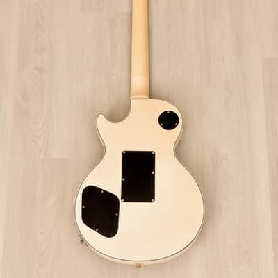 1989 Burny LC-100YS Yasu Signature Vintage Guitar Snow White w/ Tremolo & Case, Japan Fernandes image 3