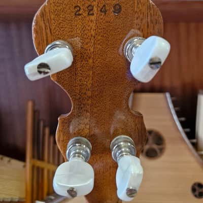 Deering Black Diamond 5-String Banjo Solid Rolled Brass Tone Ring 2010s - Natural image 5