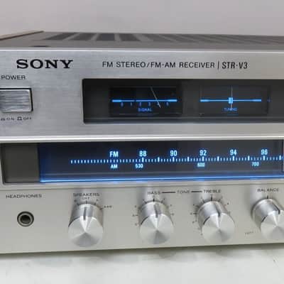 SONY STR-V3 AM/FM STEREO RECEIVER FULLY SERVICED RECAPPED + LED'S image 6