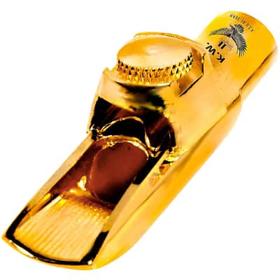 Sugal KW II +s CNC Tenor Saxophone Mouthpiece 18Kt HGE Over Pure Copper Body Regular 8 image 9