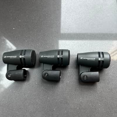 Sennheiser e604 Cardioid Dynamic Drum Microphone 1998 - Present - Black - 3 Pack image 2