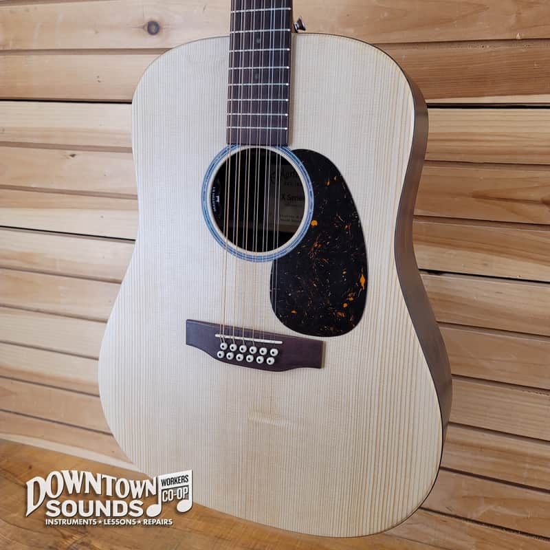 Martin D-X2E Brazilian 12-String Acoustic-Electric Guitar with Martin SSC, Fishman MX Electronics image 1