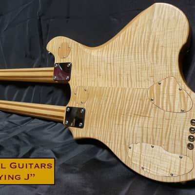 Double-Neck 6 String Guitar/4 String Bass Joe Till Guitars image 21