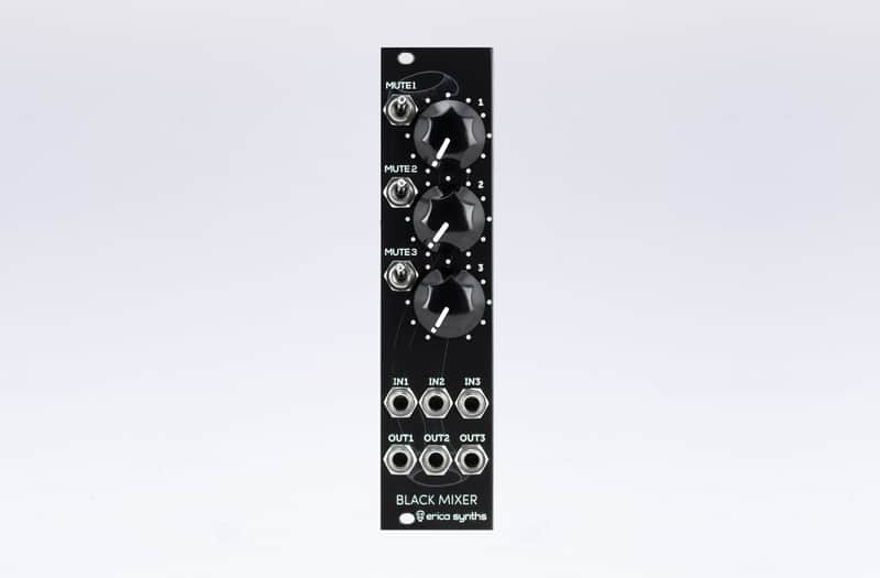 ERICA SYNTHS BLACK MUTE MIXER : BRAND NEW :  [DETROIT MODULAR] image 1
