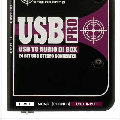 Radial USB-Pro Stereo USB Laptop Direct Box image 1