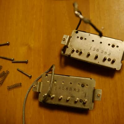 Gibson Tim Shaw Pat Number (1959 PAF reissue)  1983 double cream image 2