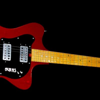 Burns LJ24 1977 Cherry Transparent.  PROTOTYPE. Extremely Rare & Collectible.  Only 25.  Handmade. image 1