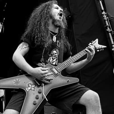 Immagine Dimebag Darrell guitar stickers decal THINK - 3