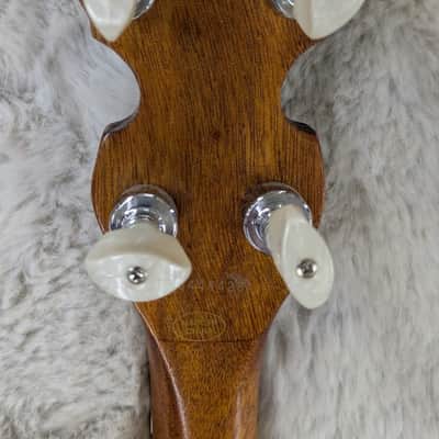 SX BJ405 5-String Banjo – Natural Satin, Matte Finish, Includes Gig Bag image 4