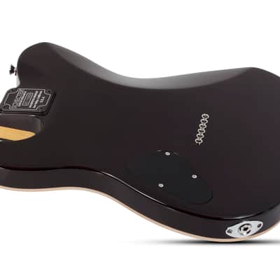 Schecter PT Classic Transparent Black Burst w/Case image 4