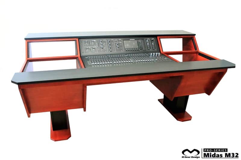 M Gear Design Pro-Series Midas M32 Recording Studio Workstation image 1