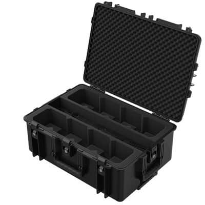 Chauvet DJ Freedom Charge 8P Transport Charging Case for Q9 H9IP Lights w Wheels image 1