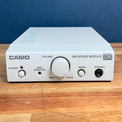 Casio GZ-50M General Midi Sound Module Rare Quarter Size image 1