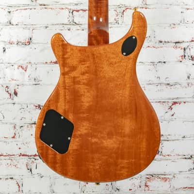 PRS - (2018) McCarty 594 Wood Library 10-Top Electric Guitar Trampas Green Smokehouse Burst with OHSC - USED image 7