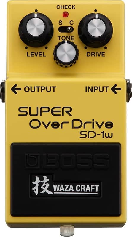 Boss SD-1w Super Overdrive Waza Craft Overdrive Pedal image 1