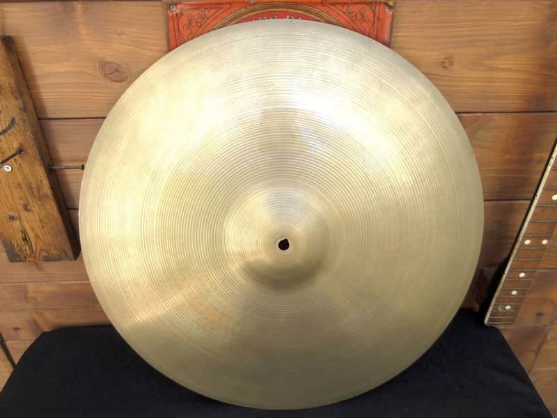 ZILDJIAN A 20” Ride 1960s. (ZIL20LBERT) image 1