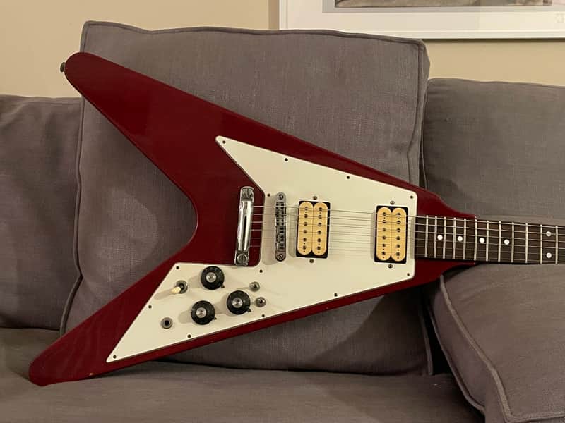 Ibanez Flying V (lawsuit Era 70’s) w/Original Case image 1