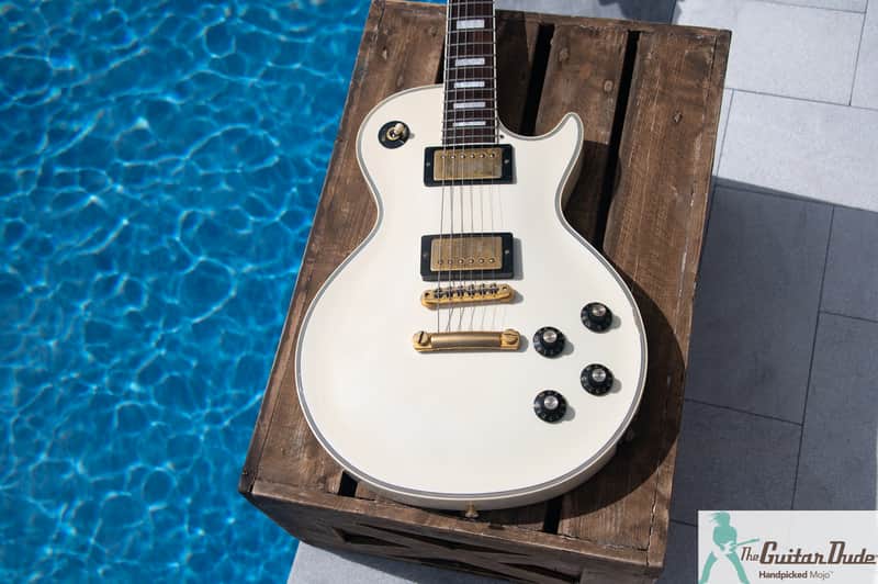 Greco EGC-600 1987 - Aged White - “Mint Collection” w Open "O" - Made in Japan image 1