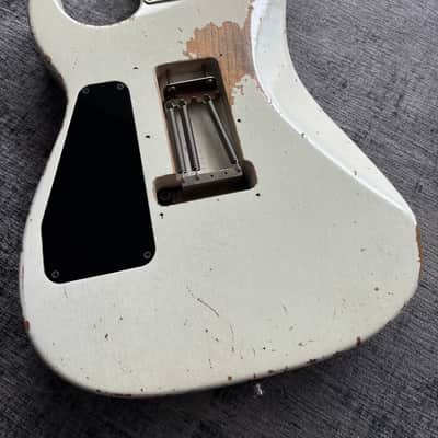 Friedman NoHo 24 2020 - Heavy Relic White Over Flame Maple Grover Jackson Build image 7
