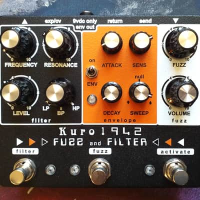 Kuro Custom Audio 1942 Fuzz + Filter + Envelope + FX Loop image 1
