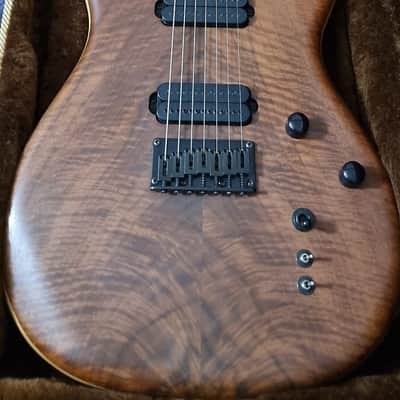 Carvin DC727 Figured Claro Walnut image 1