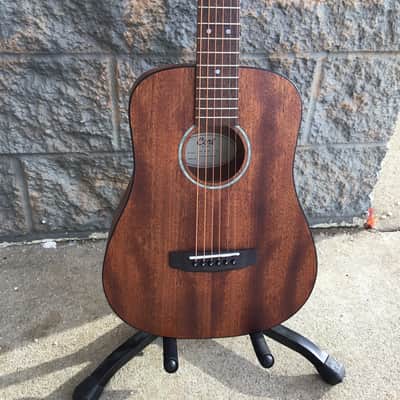 Cort AD Mini M Standard Series 3/4-Size Mahogany Dreadnought Open Pore Natural w/Bag image 1