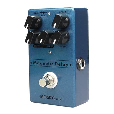 Mosky Magnetic Echo Delay Pedal Mag Echo Effect Guitar Delay Effect Pedal image 5