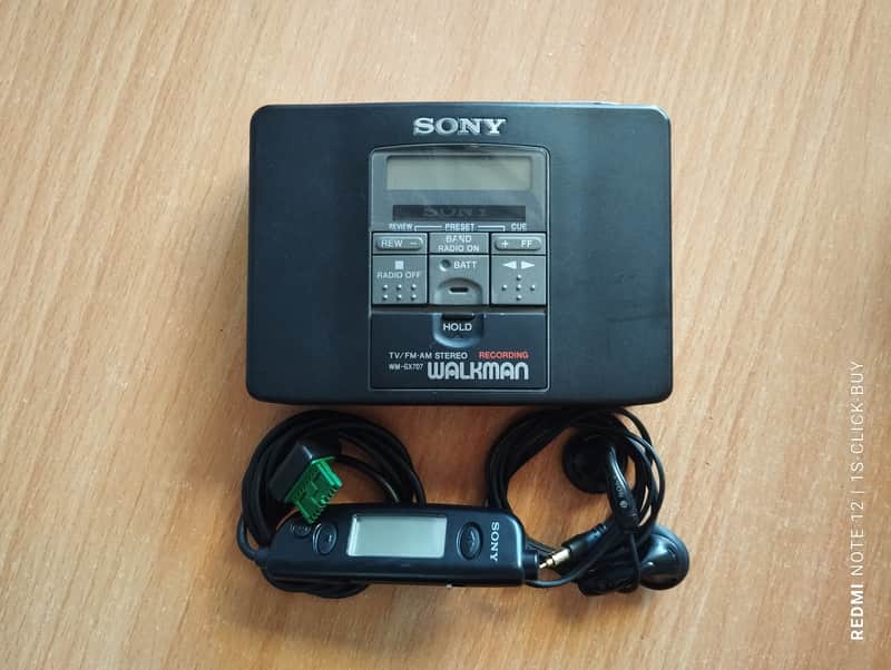 Sony GX 707 1992 - Sony Walkman recorder radio Cassette player WM