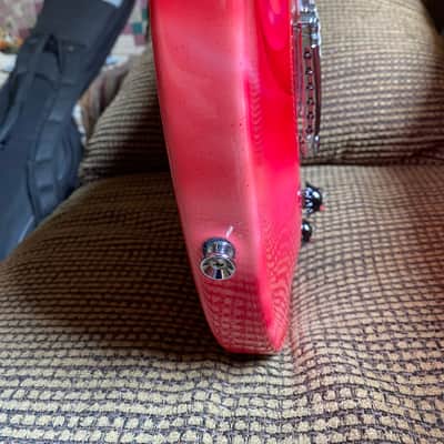 Rare Washburn Custom 'Custom' Shop Factory Gloss Finish/ Red & Pink Hues image 16