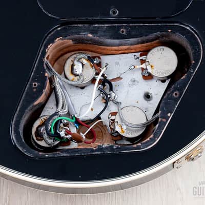 1981 Gibson Les Paul Custom Black Beauty 3 Pickup Ebony w/ Tim Shaw & T Tops, Case image 15