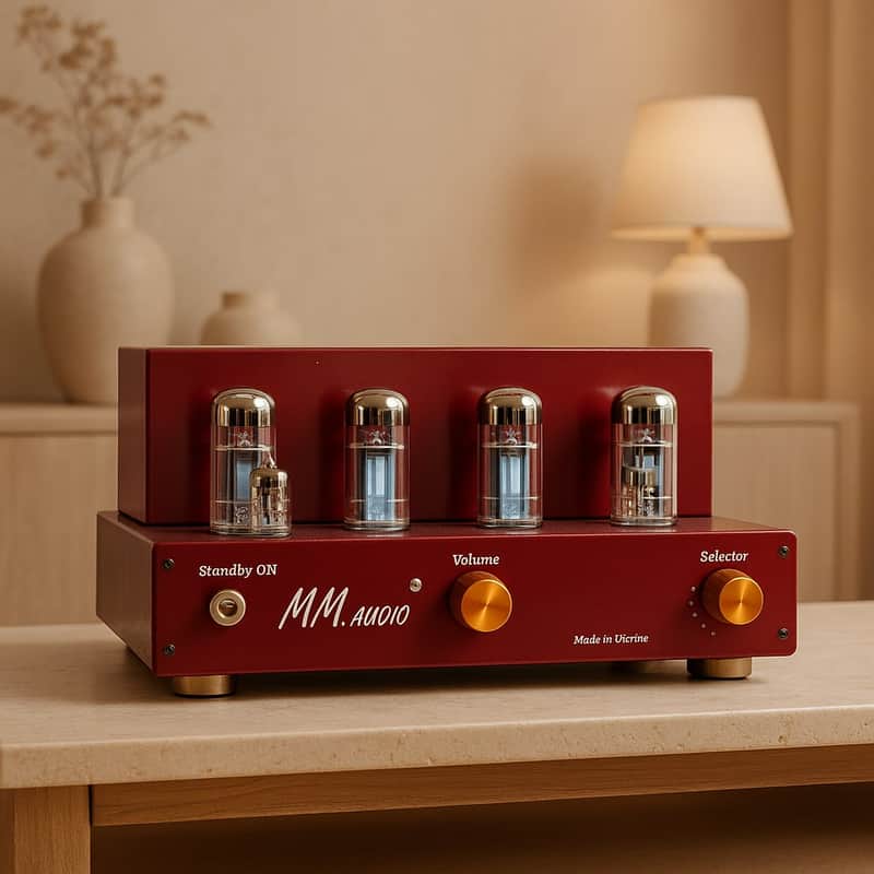 papatube.audio 6P3S-Е RR 2×22 W Rare Vintage NEW Tube Amplifier Warranty 2026 Made UA
