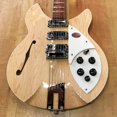 Rickenbacker 1993Plus 12-String Electric Guitar MapleGlo image 8