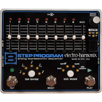 Electro Harmonix 8 Step Program Analog Expression Sequencer Guitar Pedal image 1