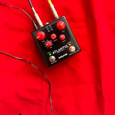NuX NDR-5 Verdugo Series Atlantic Delay/Reverb 2018 - Black/Red image 7