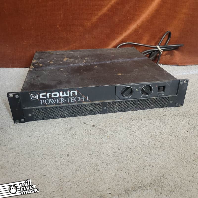 Crown Powertech 1 Power Amplifier Used image 1