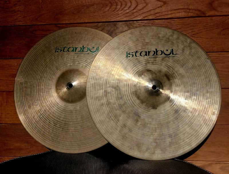Istanbul Pre-Split, 14" Hi hats 1980s - Traditional image 1