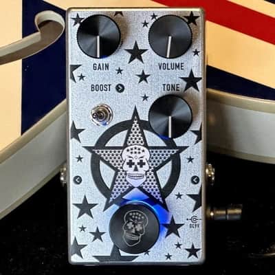 Flattley Boutique Effects Pedals Guitar Silver Range - Plexstar Plexi Drive Pedal image 2