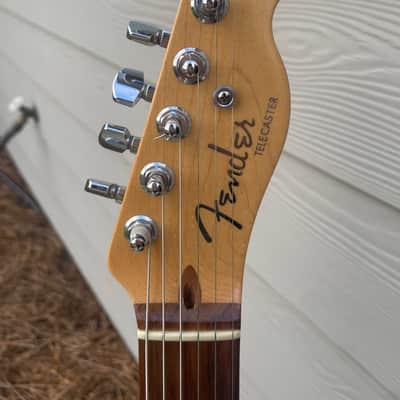 Fender American Deluxe Telecaster (3-Pickup) with Rosewood Fretboard 1998 - 1999 - Black image 4