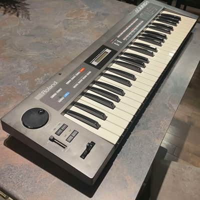 Roland Alpha Juno-1 49-Key Programmable Polyphonic Synthesizer 1985 - 1988 - Black image 2
