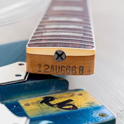 1966 Fender Electric XII Vintage 12-String Guitar Lake Placid Blue, 100% Original w/ Case image 18