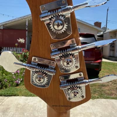 Sterling StingRay Ray34 with Roasted Maple Neck 2022 - 2023 - Seafoam Sparkle image 4