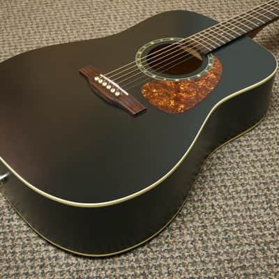 Norman Protege B18 Cedar Presys Acoustic-Electric Guitar Black