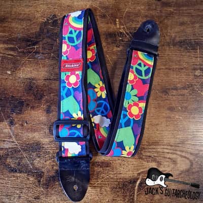 Dickies Flower Power Guitar Strap *USED* (2010s - Flower Power) image 1